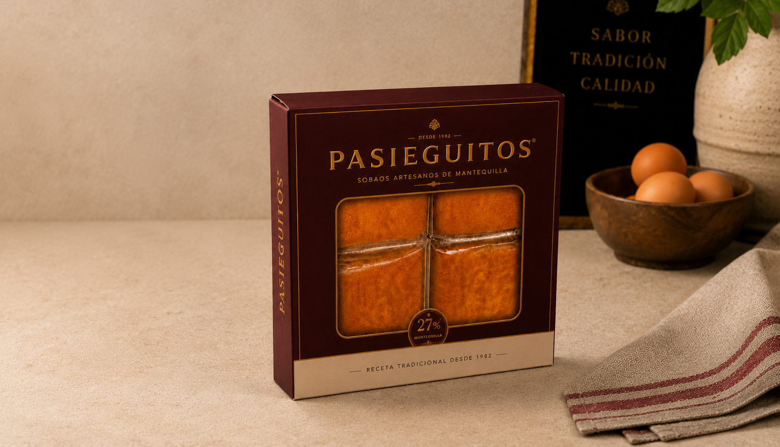 SOBAOS ARTESANOS 27% MANTEQUILLA 4U