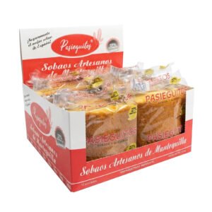 Pack 2 Cajas expositora sobaos 10 uds + 2 cajas magdalenas (80 magdalenas) - Imagen 2
