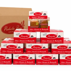 Pack 10 Cajas expositora sobaos 10 uds (100 sobaos grandes) - Imagen 1